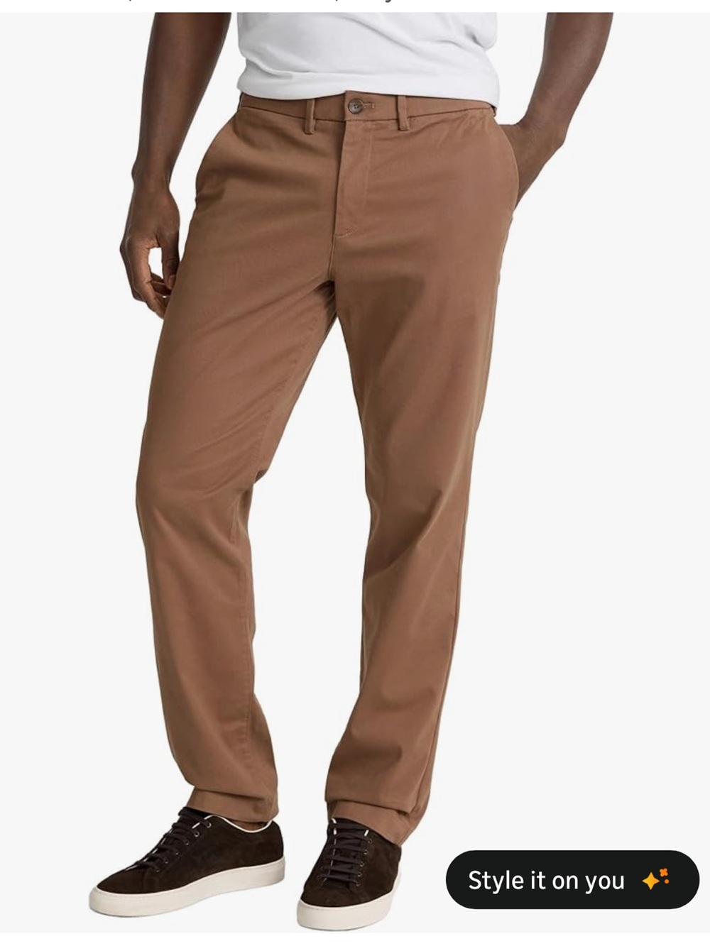 EXPRESS Men’s Slim Hyper Stretch Chino Pants – Cotton Twill Dress Pant 36x30